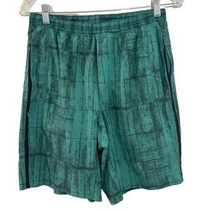 Lululemon Shorts Men's Medium Green Pace Breaker T.H.E Lined Gym Yoga Athletic M